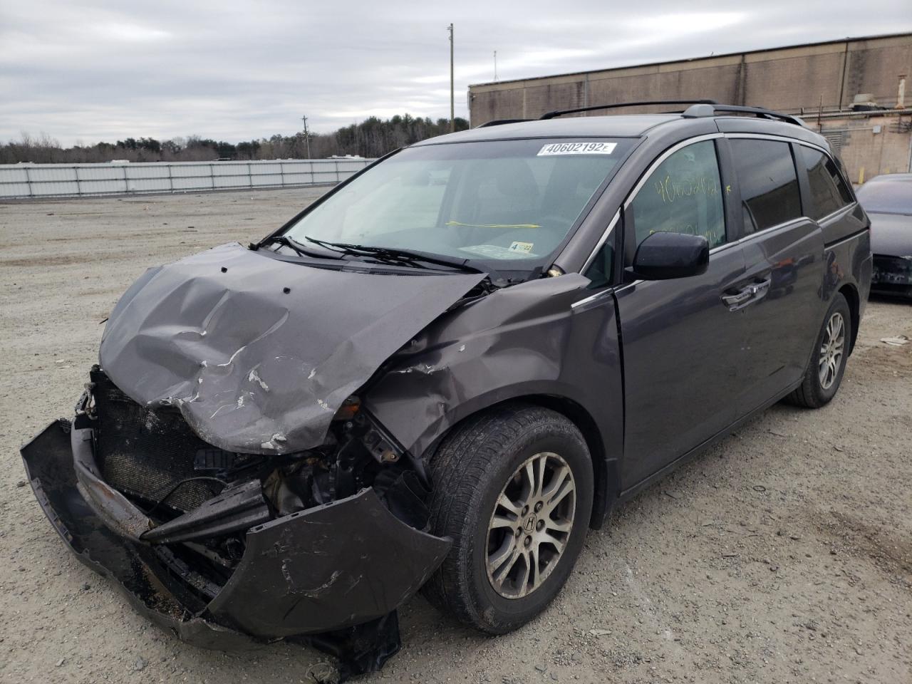 Photo 2 from auction – 2012 HONDA ODYSSEY EX with VIN 5FNRL5H4XCB068542