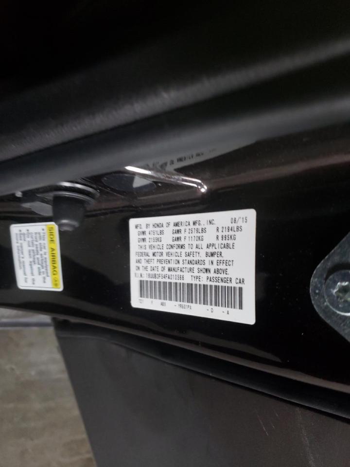 Photo 10 from auction – 2015 ACURA TLX TECH with VIN 19UUB3F54FA010566