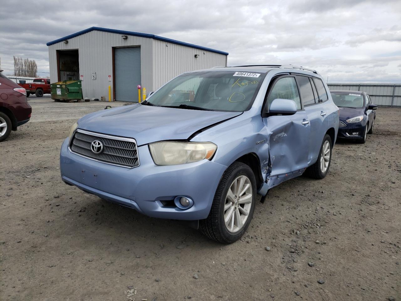 Photo 2 from auction – 2009 TOYOTA HIGHLANDER with VIN JTEEW44A892033517