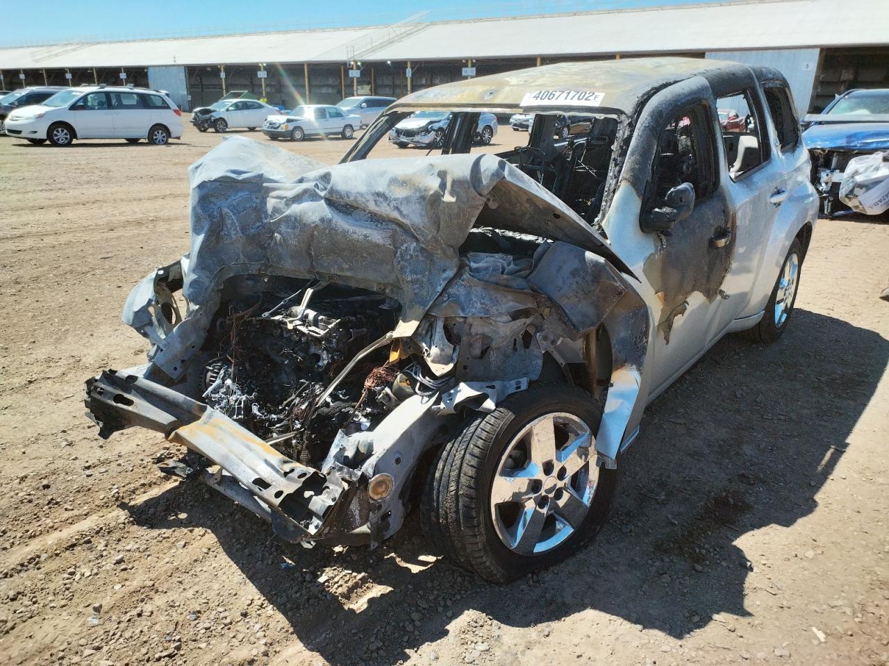 Photo 2 from auction – 2010 CHEVROLET HHR LT with VIN 3GNBABDB3AS570718