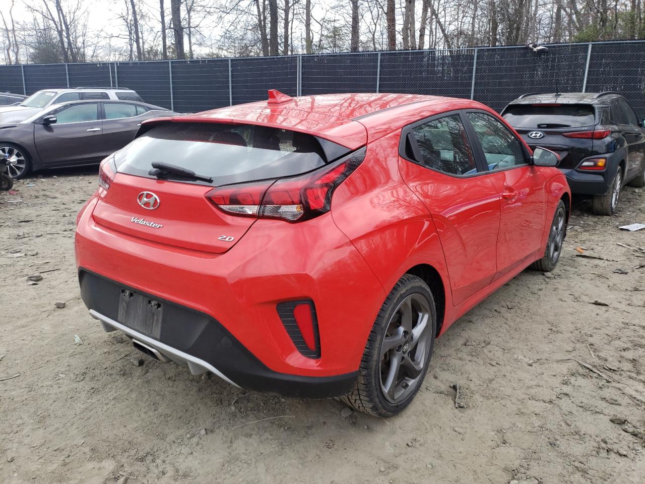 Photo 4 from auction – 2019 HYUNDAI VELOSTER B with VIN KMHTG6AF0KU019346