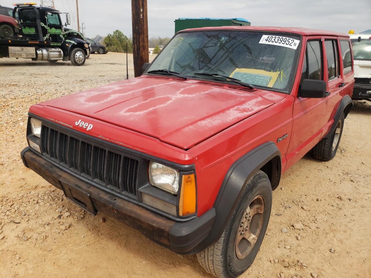 Photo 2 from auction – 1996 JEEP CHEROKEE S with VIN 1J4FJ28S5TL146092