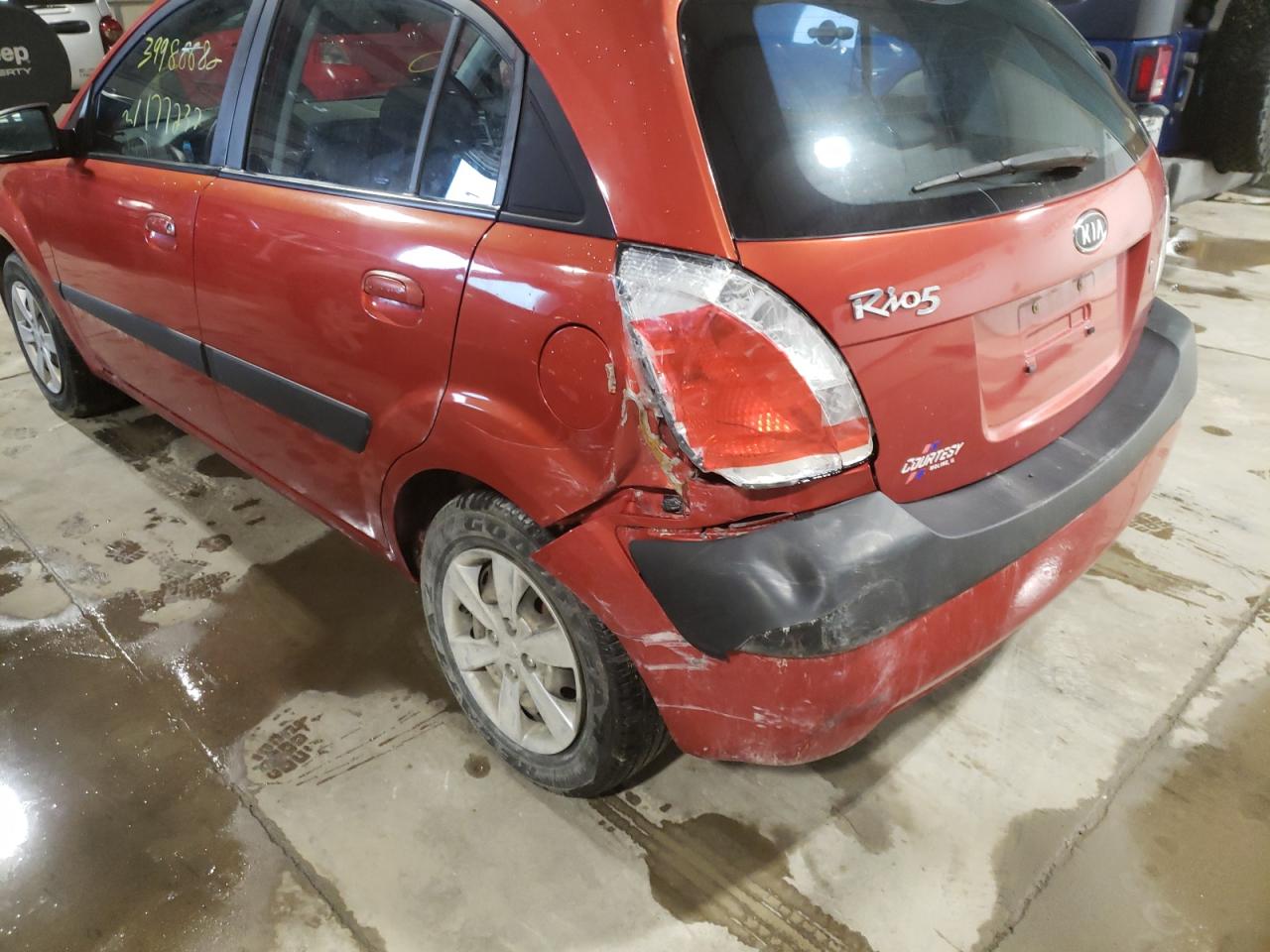 Photo 9 from auction – 2009 KIA RIO 5 SX with VIN KNADE243596493264