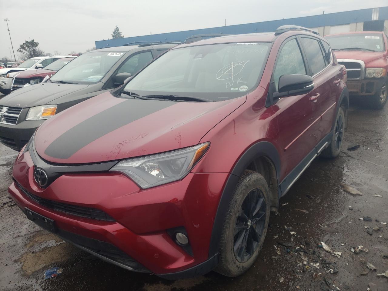 Photo 2 from auction – 2018 TOYOTA RAV4 ADVEN with VIN 2T3RFREV8JW699373