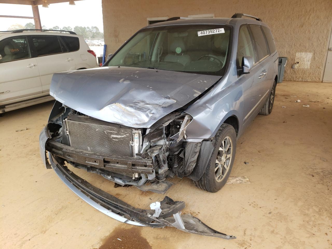 Photo 2 from auction – 2014 KIA SEDONA EX with VIN KNDMH4C78E6539643