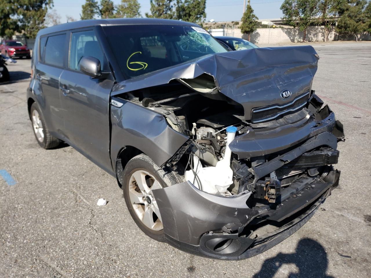 KIA SOUL 2018 with VIN KNDJN2A28J7605698 - Photo from auction