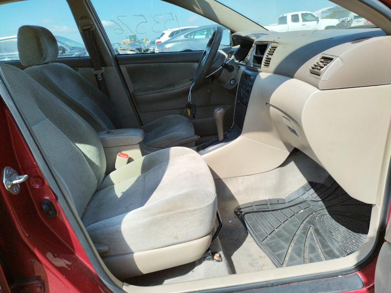 Photo 5 from auction – 2005 TOYOTA COROLLA CE with VIN 1NXBR32E95Z502803