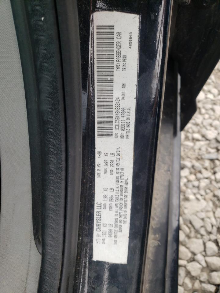Photo 10 from auction – 2008 CHRYSLER SEBRING TO with VIN 1C3LC56K48N262424