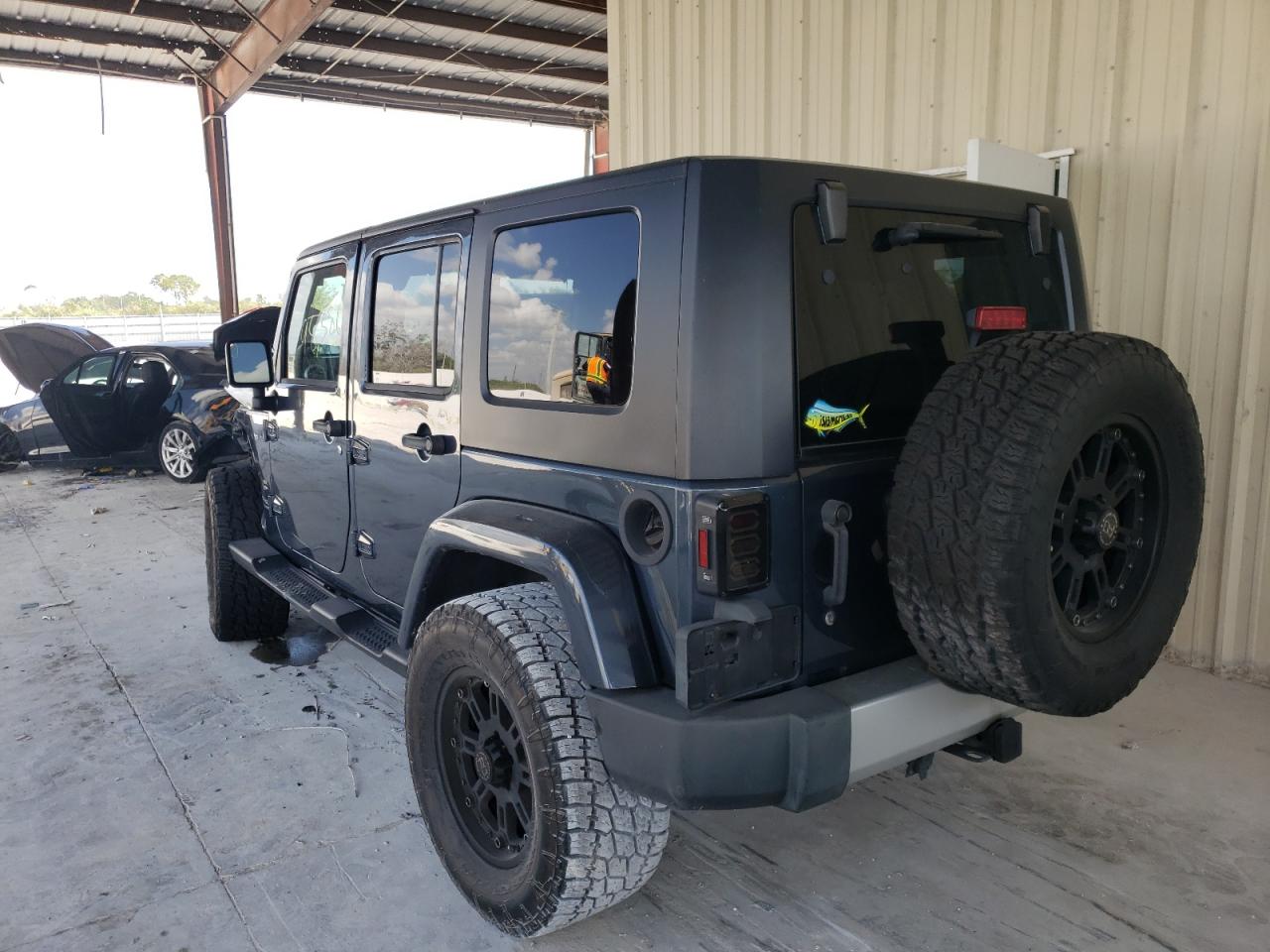 Photo 3 from auction – 2008 JEEP WRANGLER U with VIN 1J8GB59128L626458