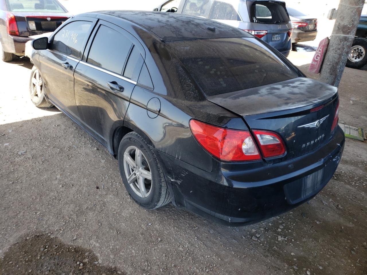 Photo 3 from auction – 2008 CHRYSLER SEBRING LX with VIN 1C3LC46K98N192543