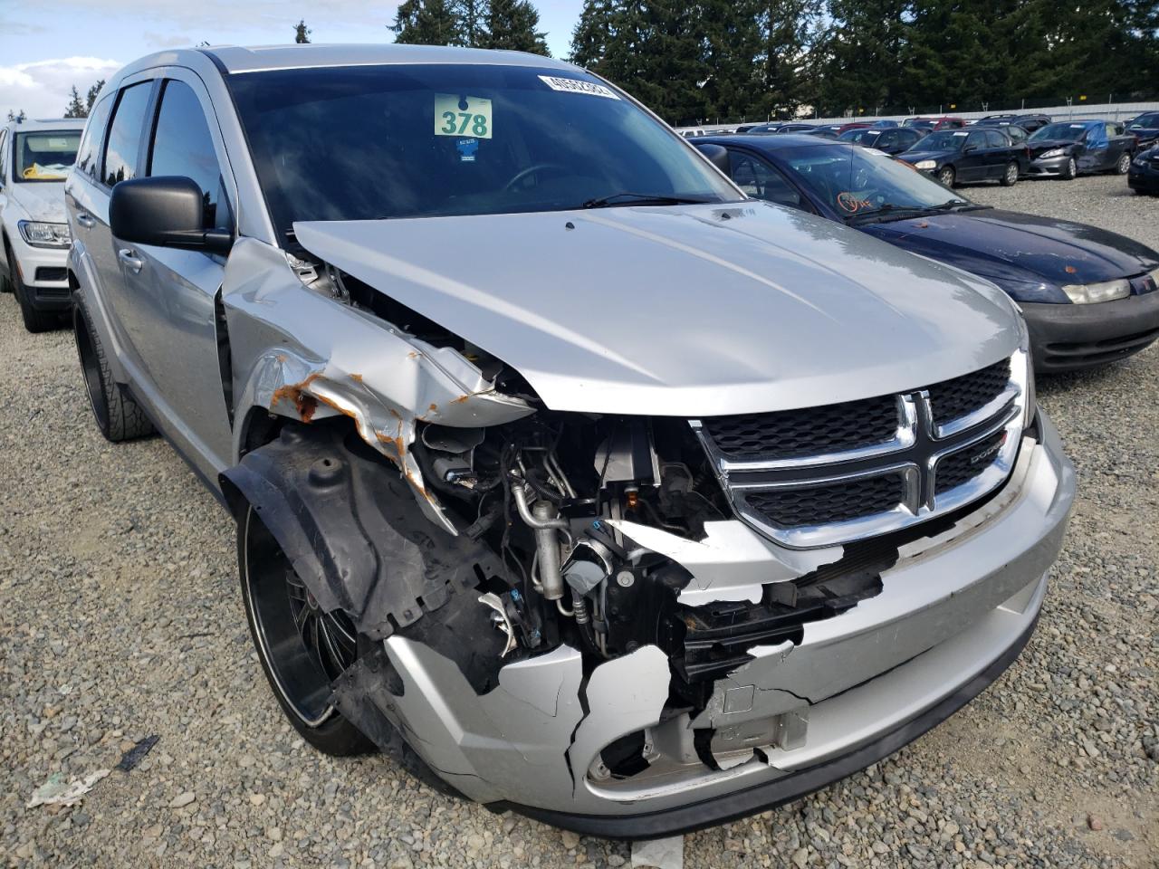 صورة رقم 1 من المزاد - 2014 DODGE JOURNEY SE مع VIN 3C4PDCAB3ET198491