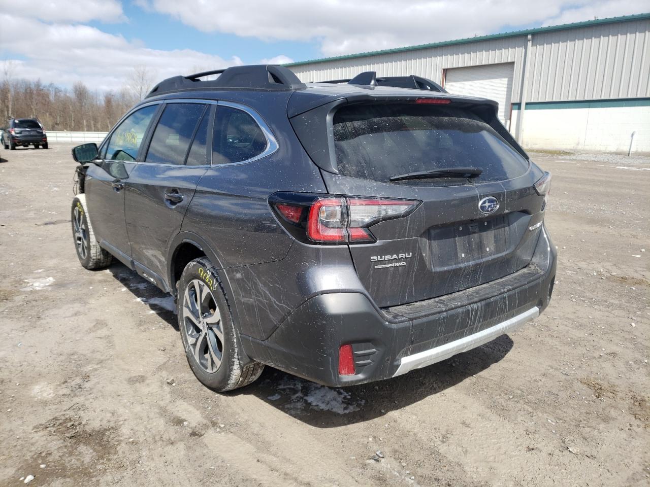 Photo 3 from auction – 2020 SUBARU OUTBACK LI with VIN 4S4BTALC0L3224251