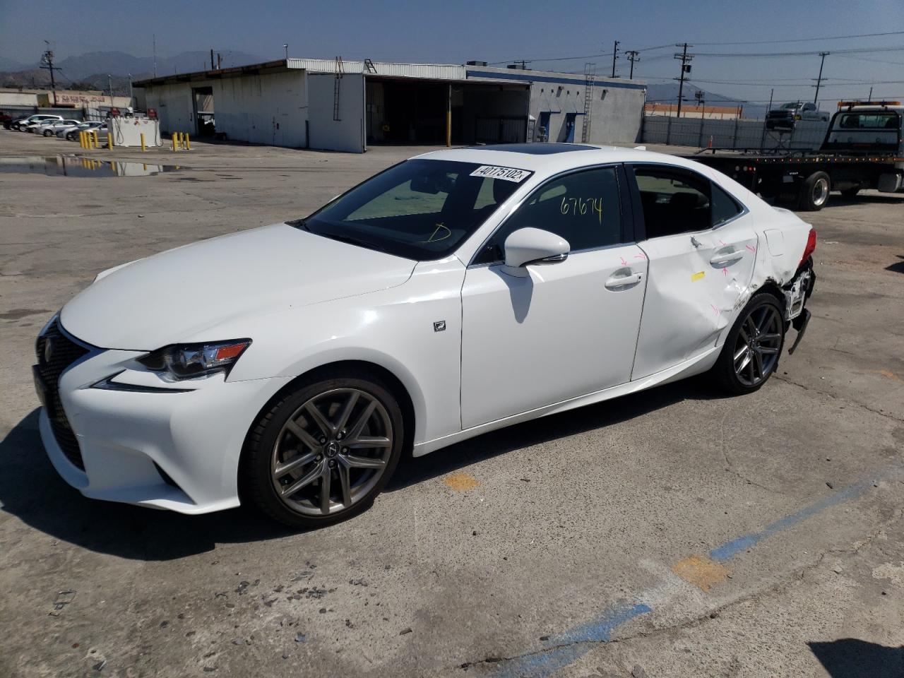 Photo 2 from auction – 2016 LEXUS IS 350 with VIN JTHBE1D2XG5026998