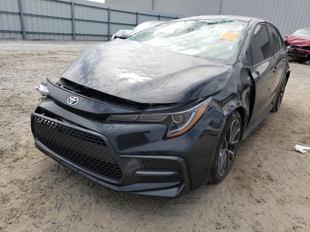 Photo 2 from auction – 2020 TOYOTA COROLLA SE with VIN 5YFS4RCE0LP017271