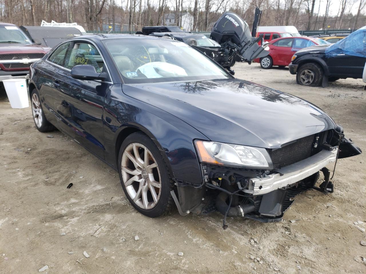 AUDI A5 PREMIUM 2012 with VIN WAUCFAFR7CA014044 - Photo from auction