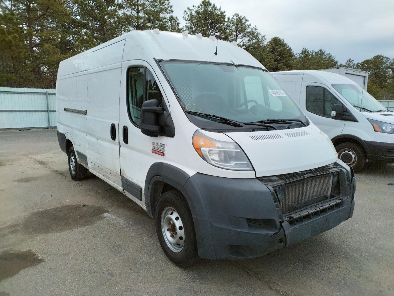 RAM PROMASTER 2017 with VIN 3C6URVJG2HE501451 - Photo from auction