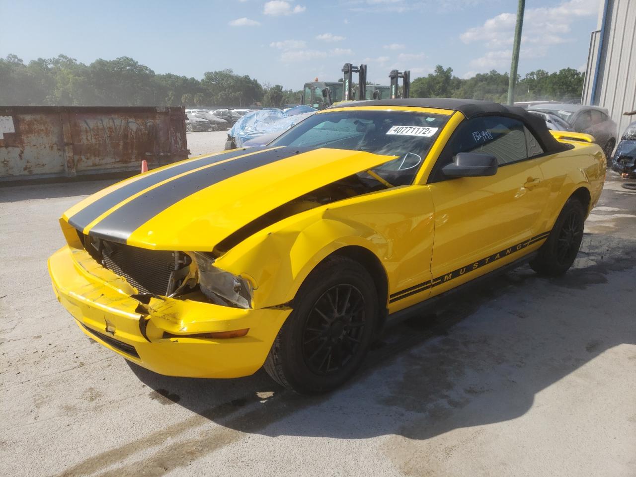 Photo 2 from auction – 2005 FORD MUSTANG with VIN 1ZVFT84N855176629