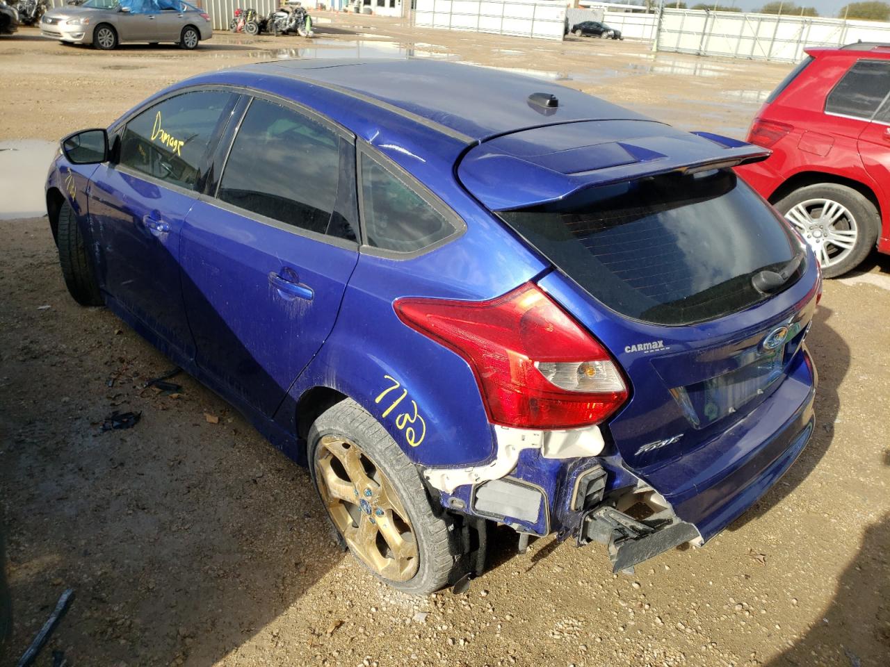 Photo 3 from auction – 2014 FORD FOCUS ST with VIN 1FADP3L95EL398567