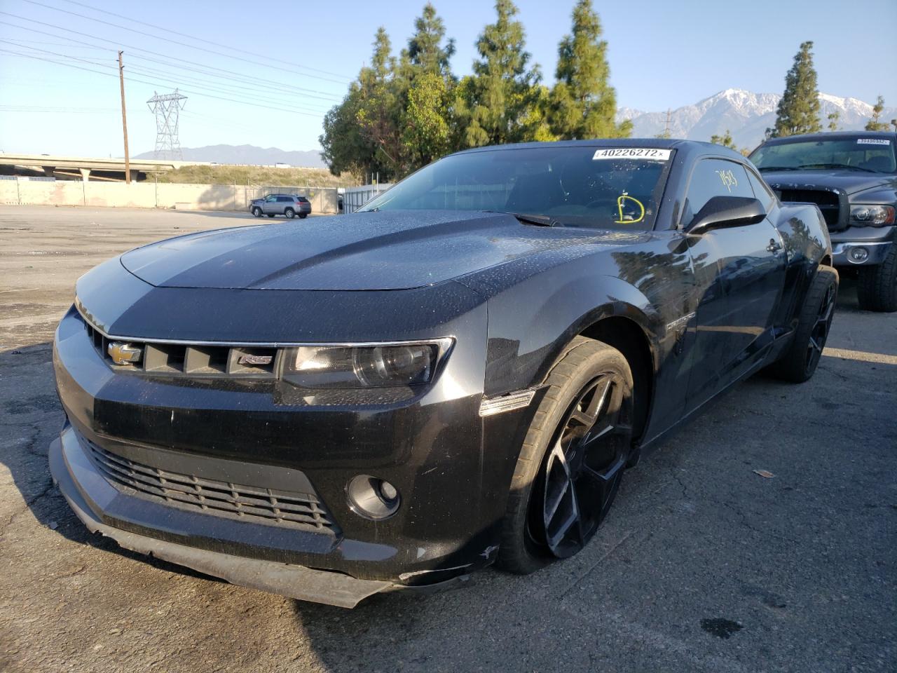 Photo 2 from auction – 2014 CHEVROLET CAMARO LT with VIN 2G1FC1E35E9226101