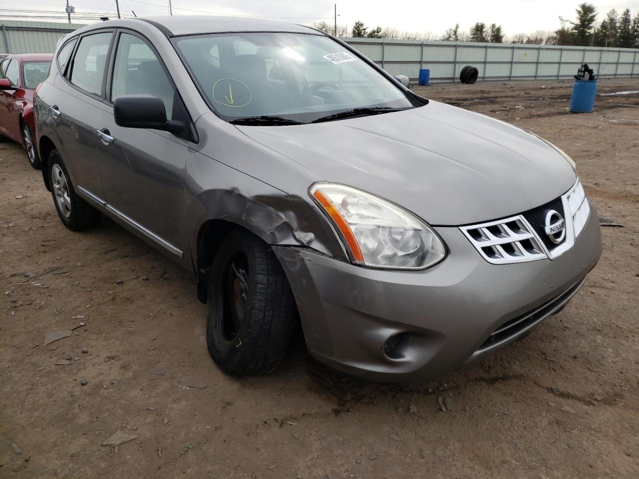 NISSAN ROGUE S 2011 with VIN JN8AS5MT9BW566534 - Photo from auction