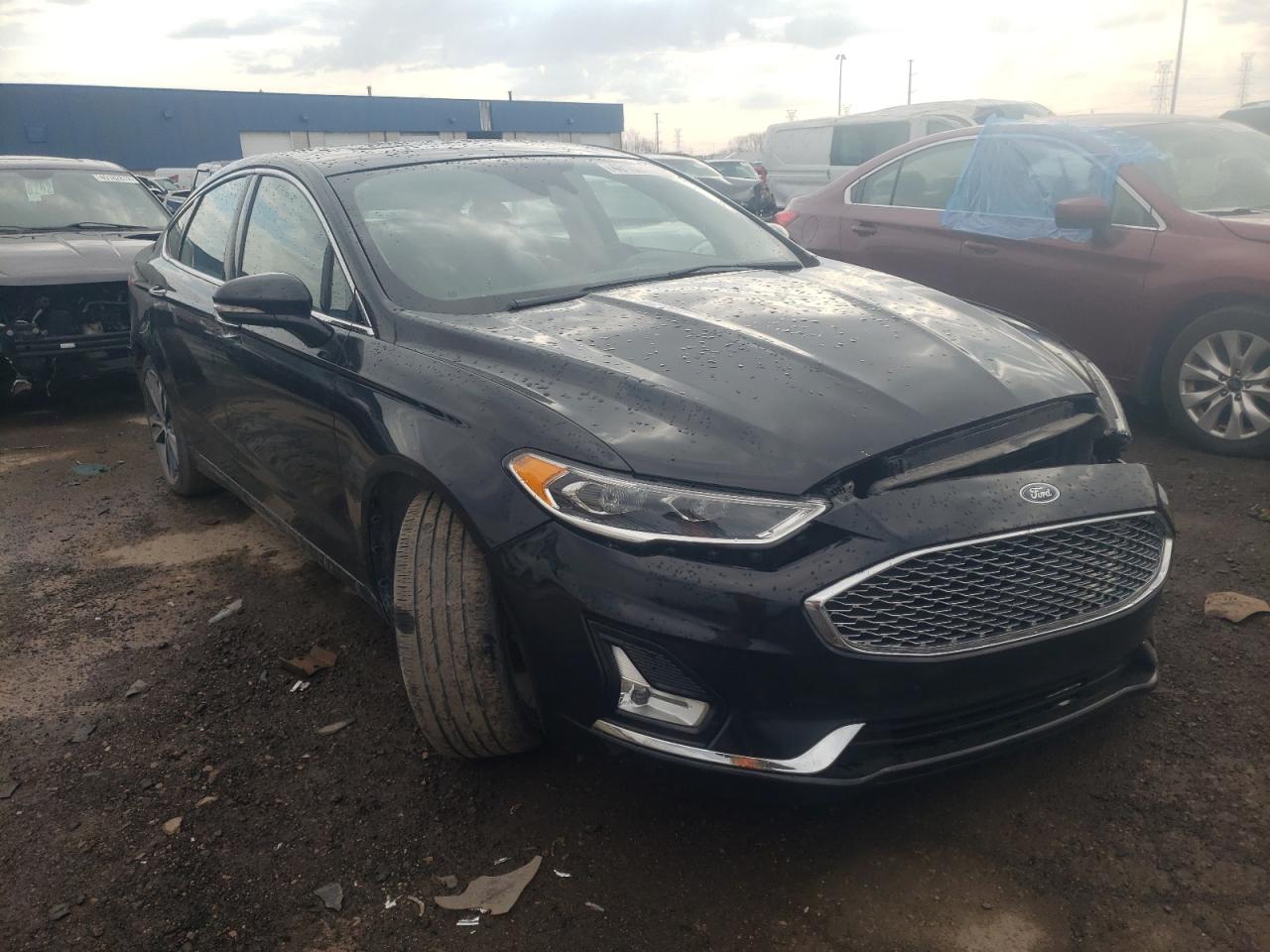 FORD FUSION TIT 2020 with VIN 3FA6P0D93LR179725 - Photo from auction
