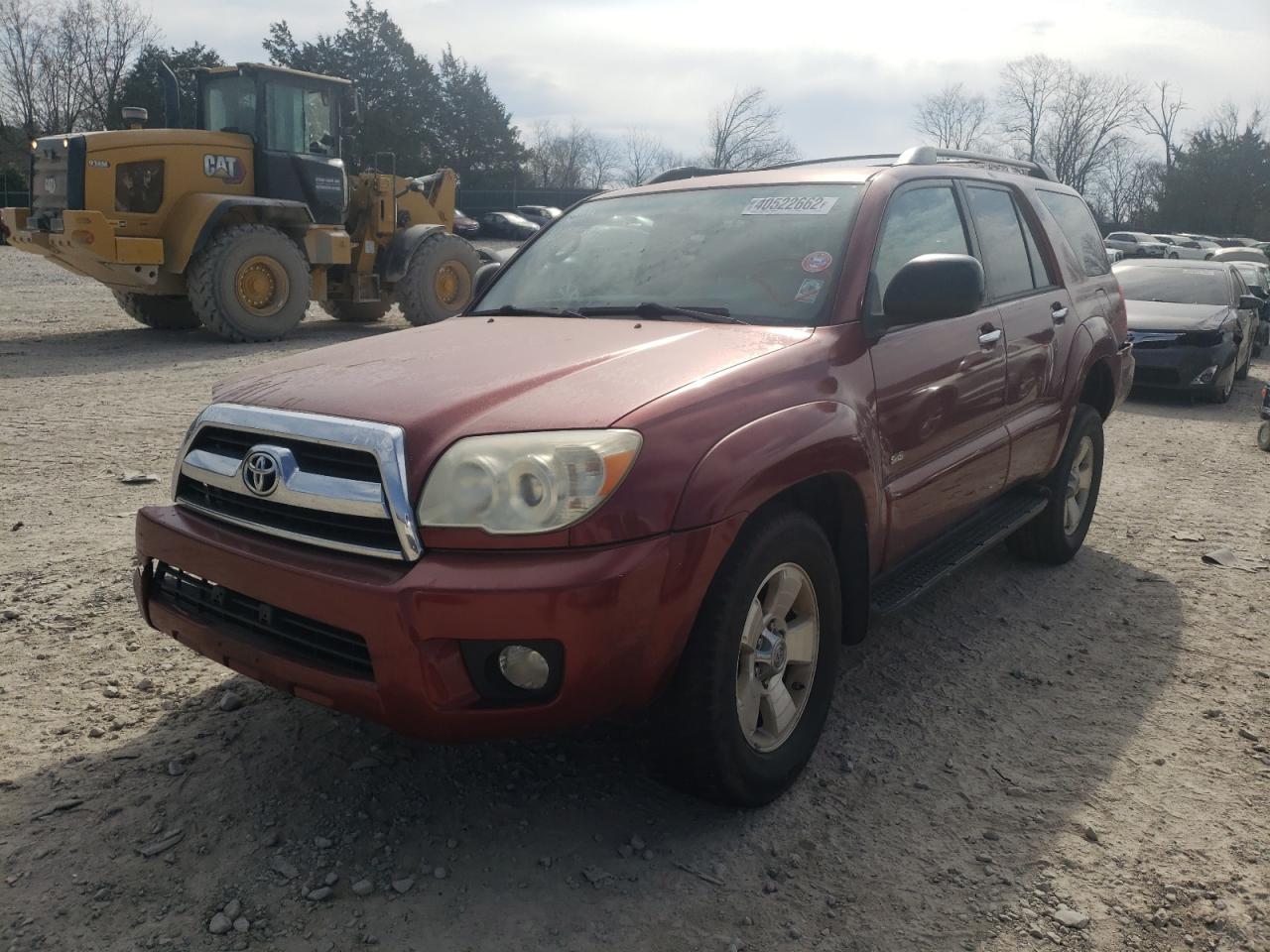 Photo 2 from auction – 2007 TOYOTA 4RUNNER SR with VIN JTEZU14R978076690
