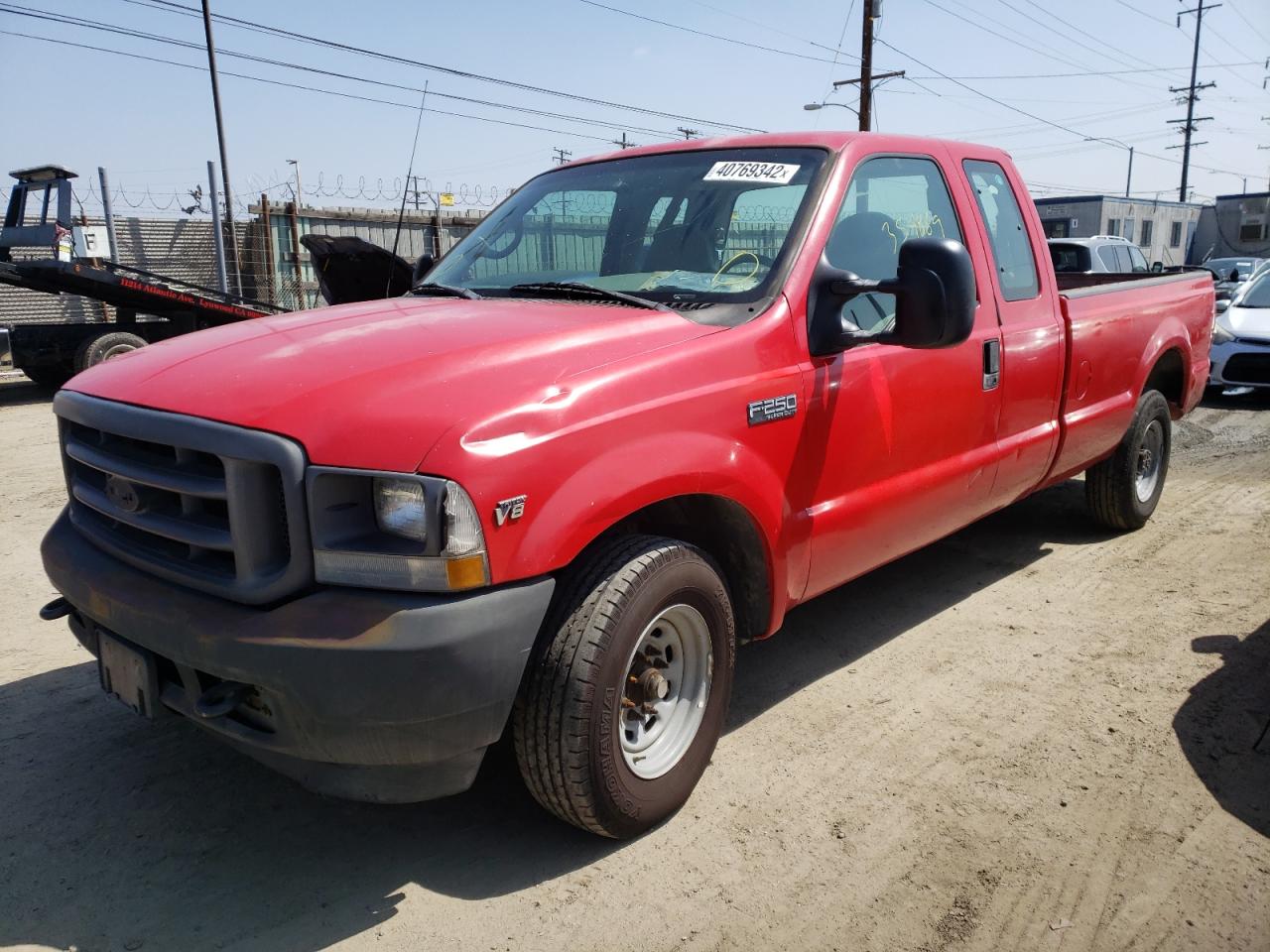 Photo 2 from auction – 2002 FORD F250 SUPER with VIN 1FTNX20L42EA51983