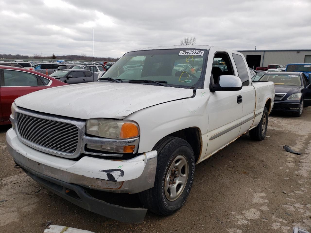 Photo 2 from auction – 2002 GMC NEW SIERRA with VIN 2GTEC19V721172129