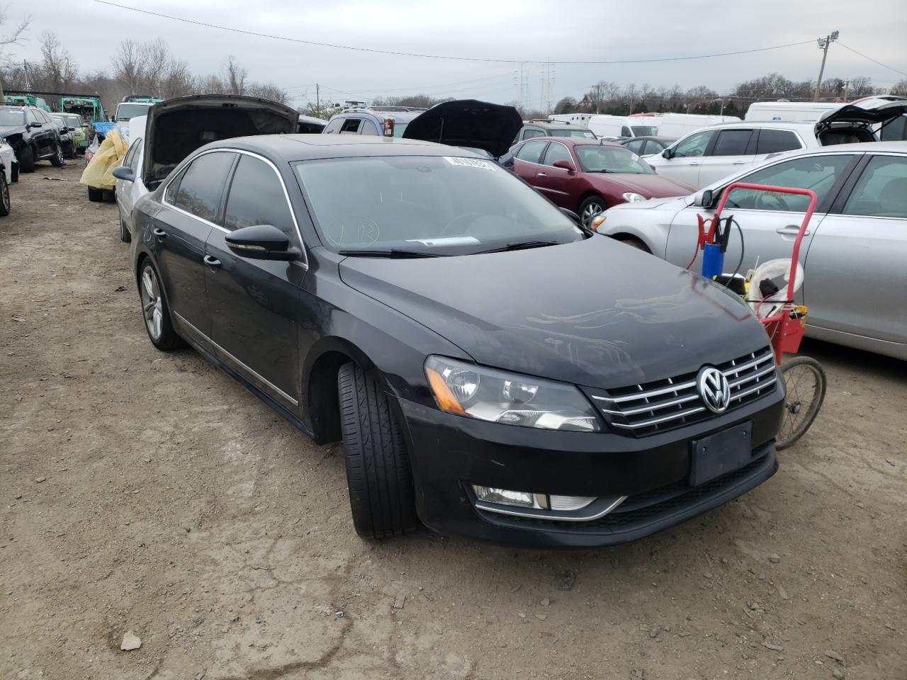 Photo 1 from auction – 2012 VOLKSWAGEN PASSAT SEL with VIN 1VWCN7A35CC082288