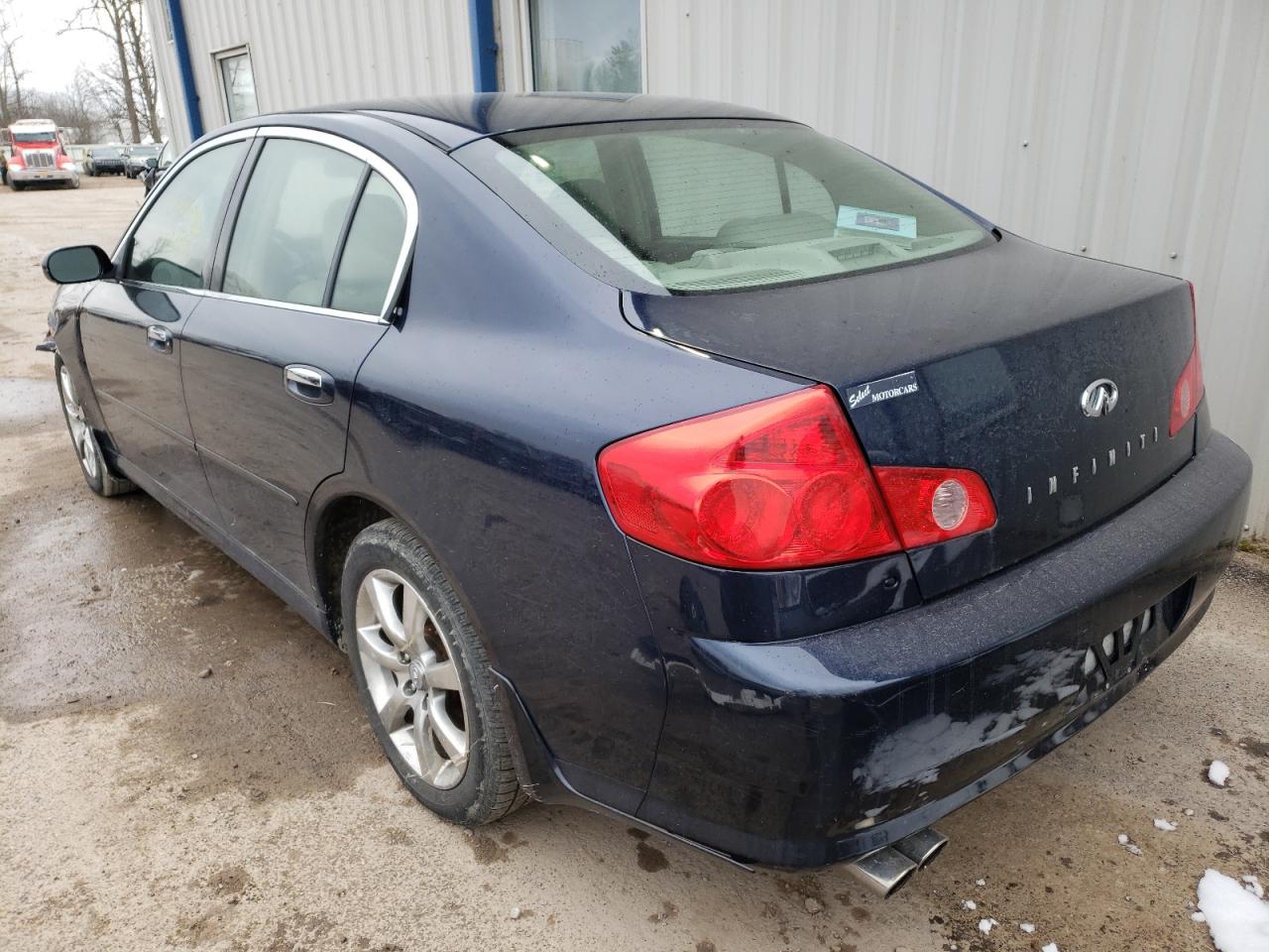 Photo 3 from auction – 2006 INFINITI G35 with VIN JNKCV51F66M600701