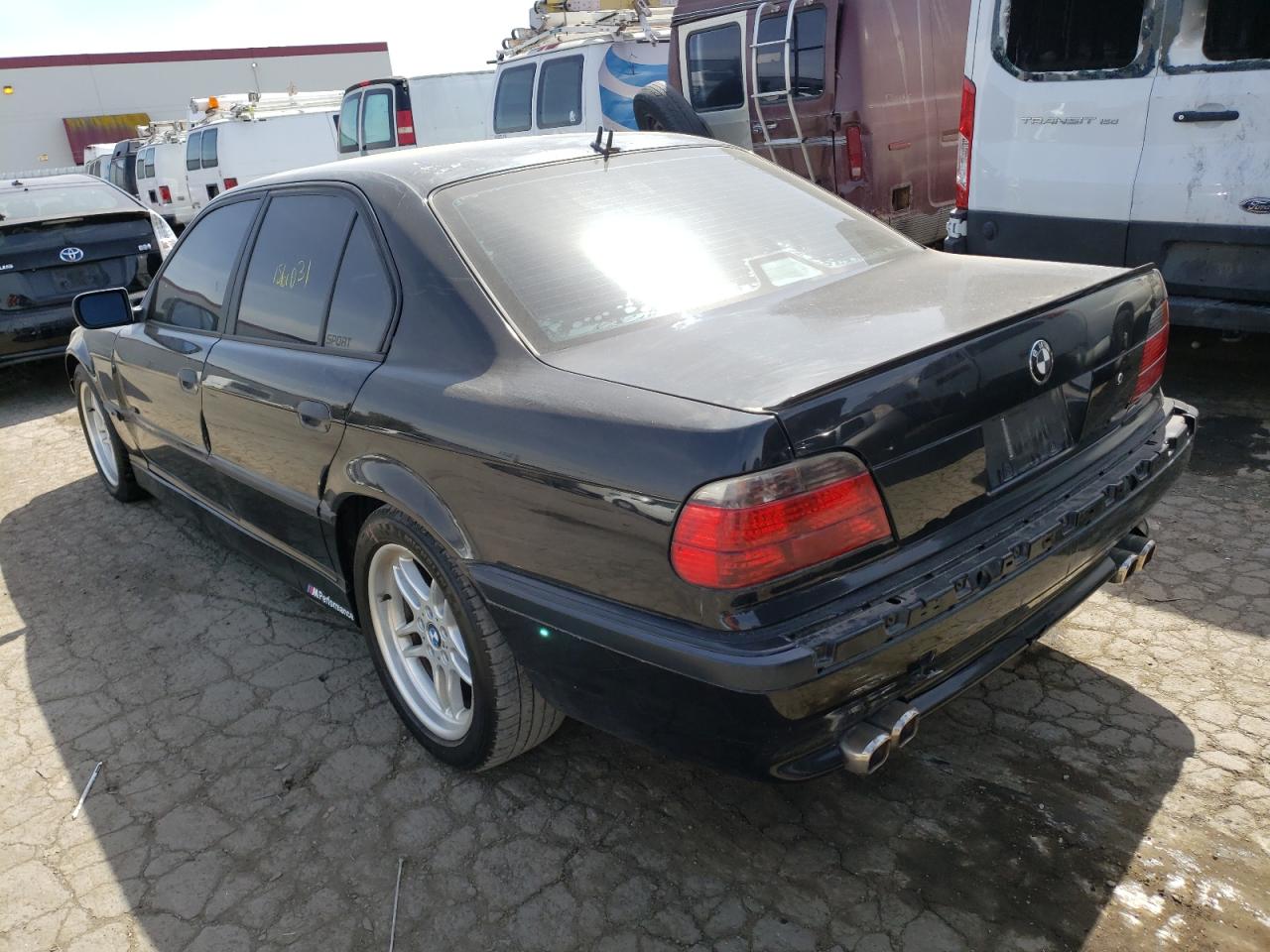 Photo 3 from auction – 2001 BMW 740 I AUTO with VIN WBAGG834X1DN89654