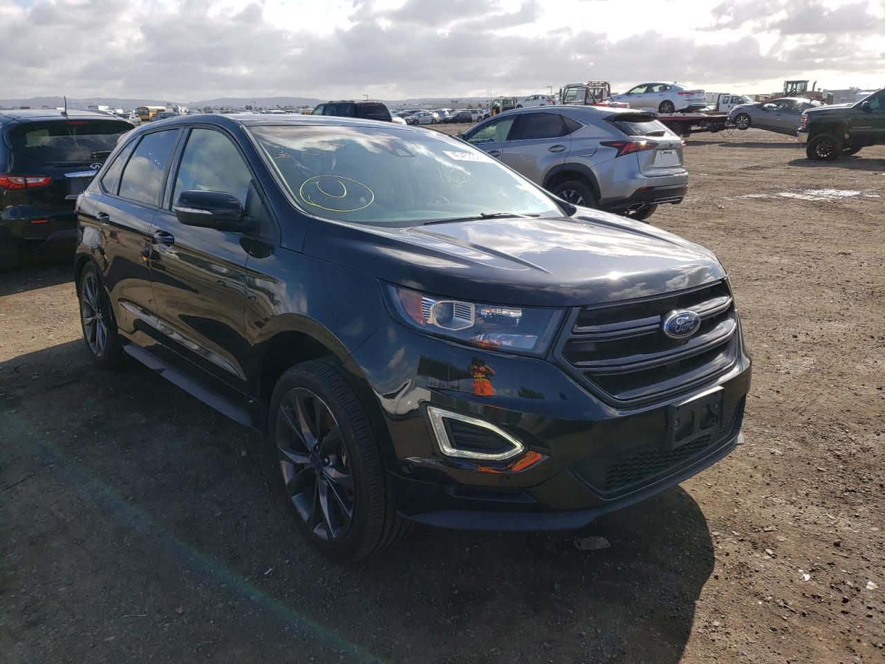 FORD EDGE SPORT 2015 with VIN 2FMTK4AP2FBB69725 - Photo from auction