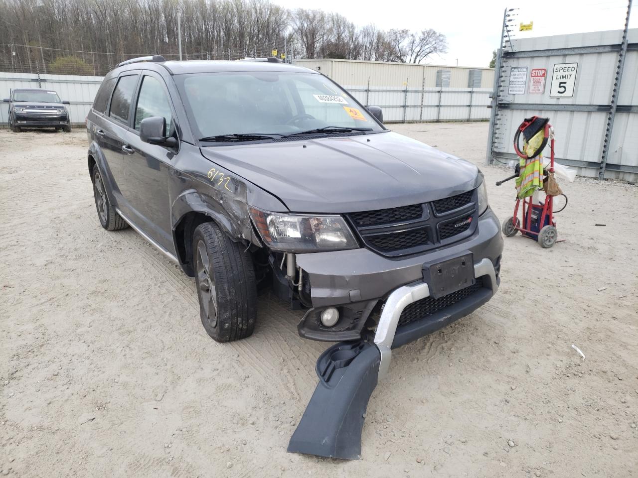 DODGE JOURNEY CR 2014 with VIN 3C4PDDGG9ET302345 - Photo from auction