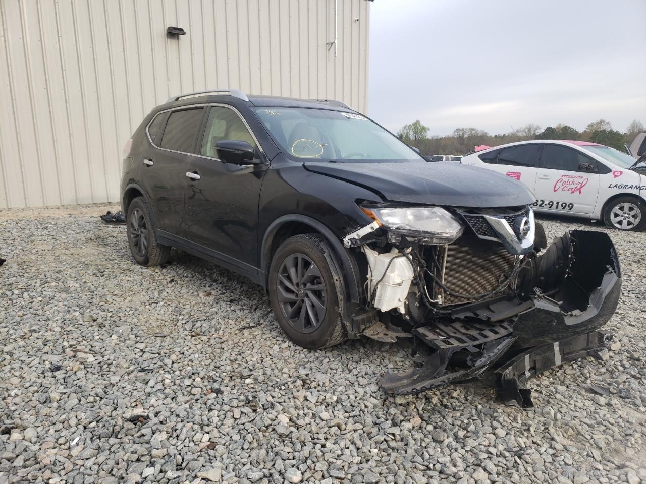 NISSAN ROGUE S 2016 with VIN KNMAT2MT0GP676896 - Photo from auction