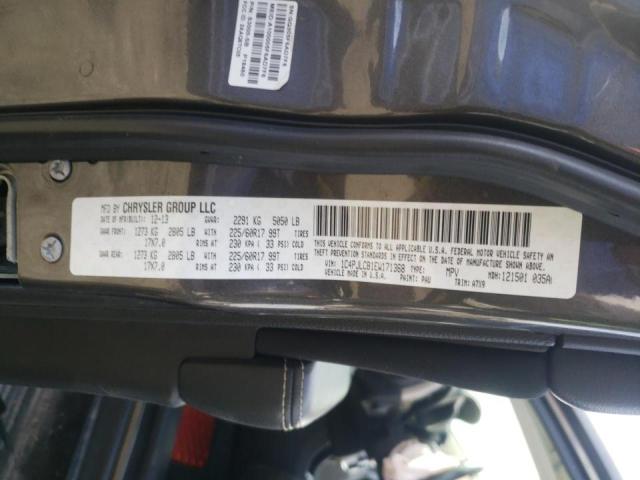 Photo 10 from auction – 2014 JEEP CHEROKEE L with VIN 1C4PJLCB1EW171368