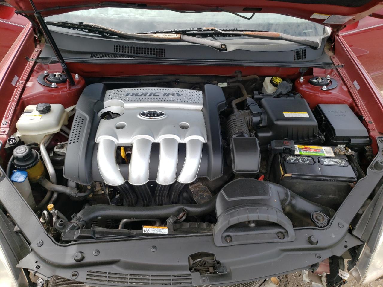 Photo 7 from auction – 2006 KIA OPTIMA LX with VIN KNAGE123X65034002