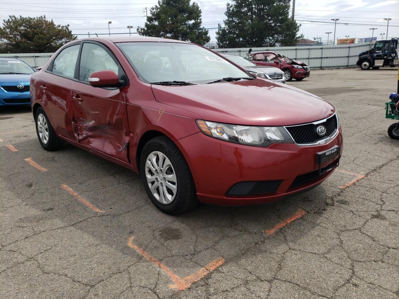 Photo 1 from auction – 2010 KIA FORTE EX with VIN KNAFU4A25A5837298