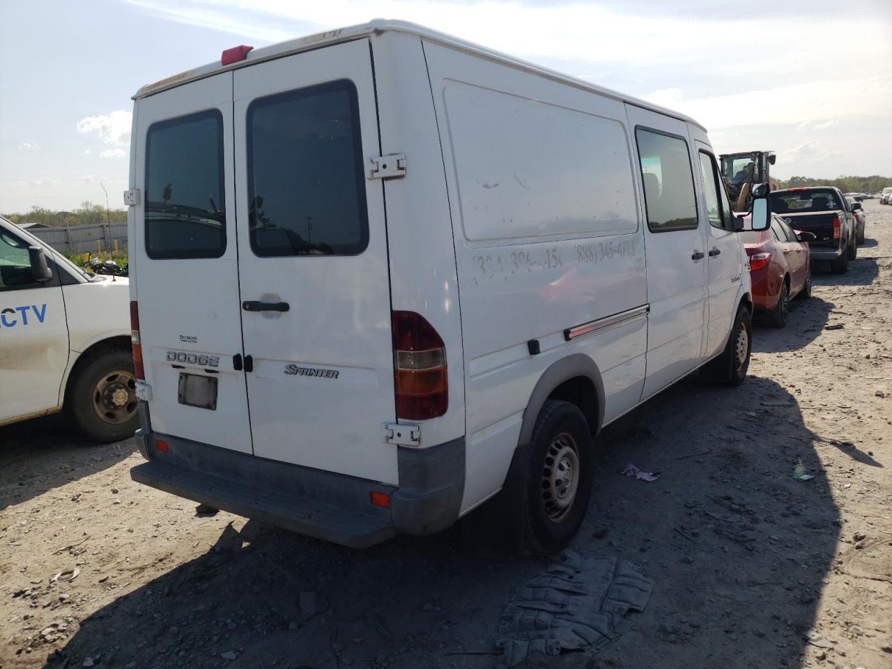 Photo 4 from auction – 2004 DODGE SPRINTER with VIN WD2PD644X45692374