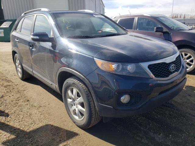 KIA SORENTO LX 2013 with VIN 5XYKT3A65DG343259 - Photo from auction