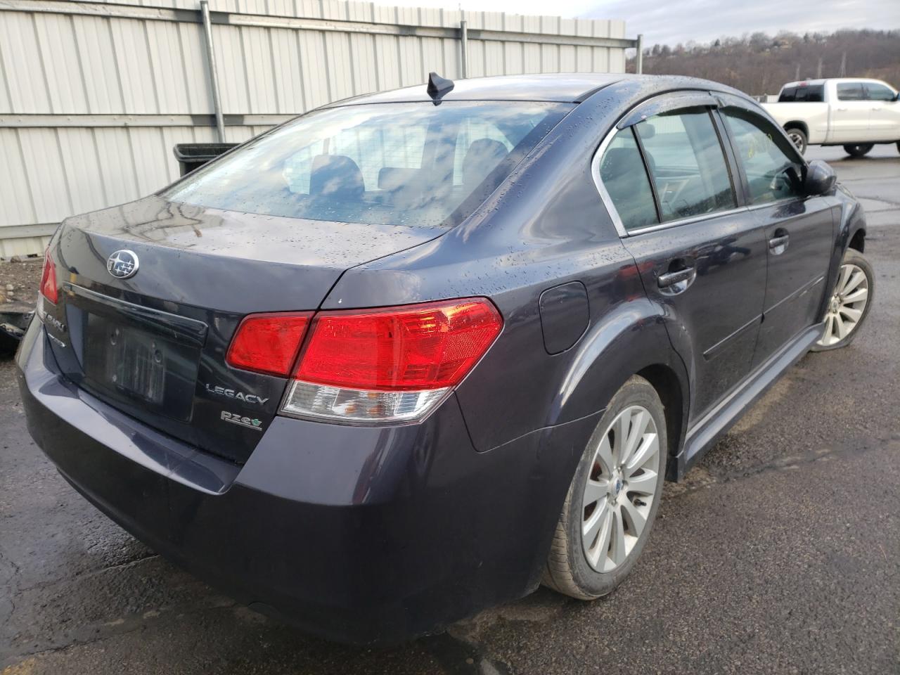Photo 4 from auction – 2011 SUBARU LEGACY 2.5 with VIN 4S3BMBJ67B3260585