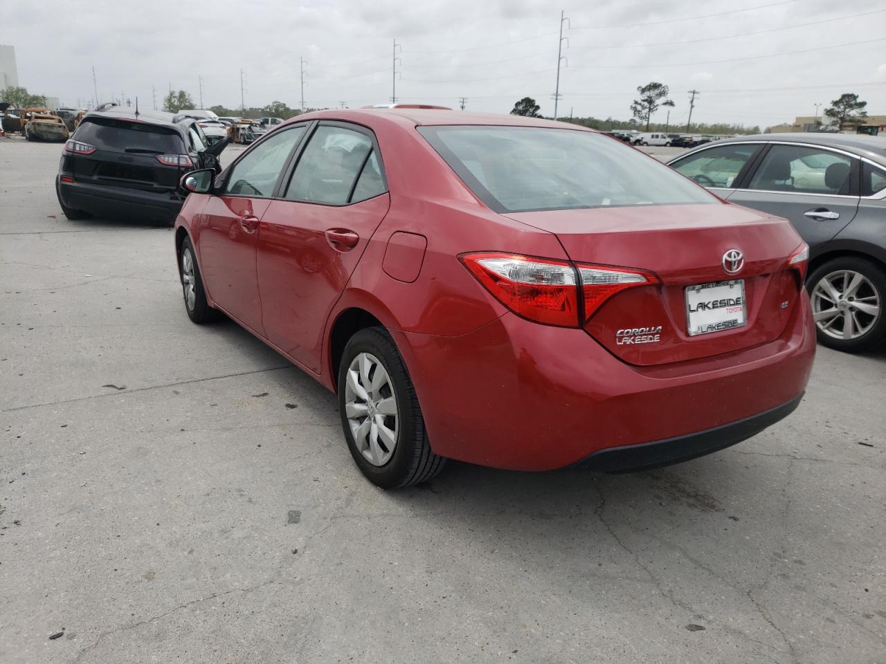 Photo 3 from auction – 2015 TOYOTA COROLLA L with VIN 2T1BURHEXFC408571