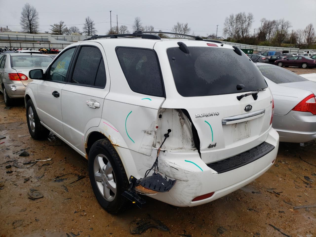 Photo 3 from auction – 2007 KIA SORENTO EX with VIN KNDJC736375683684