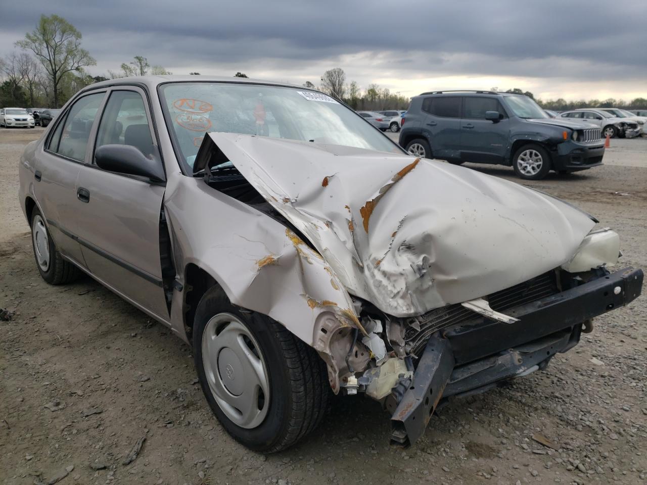 TOYOTA COROLLA VE 1999 with VIN 2T1BR12E4XC127122 - Photo from auction