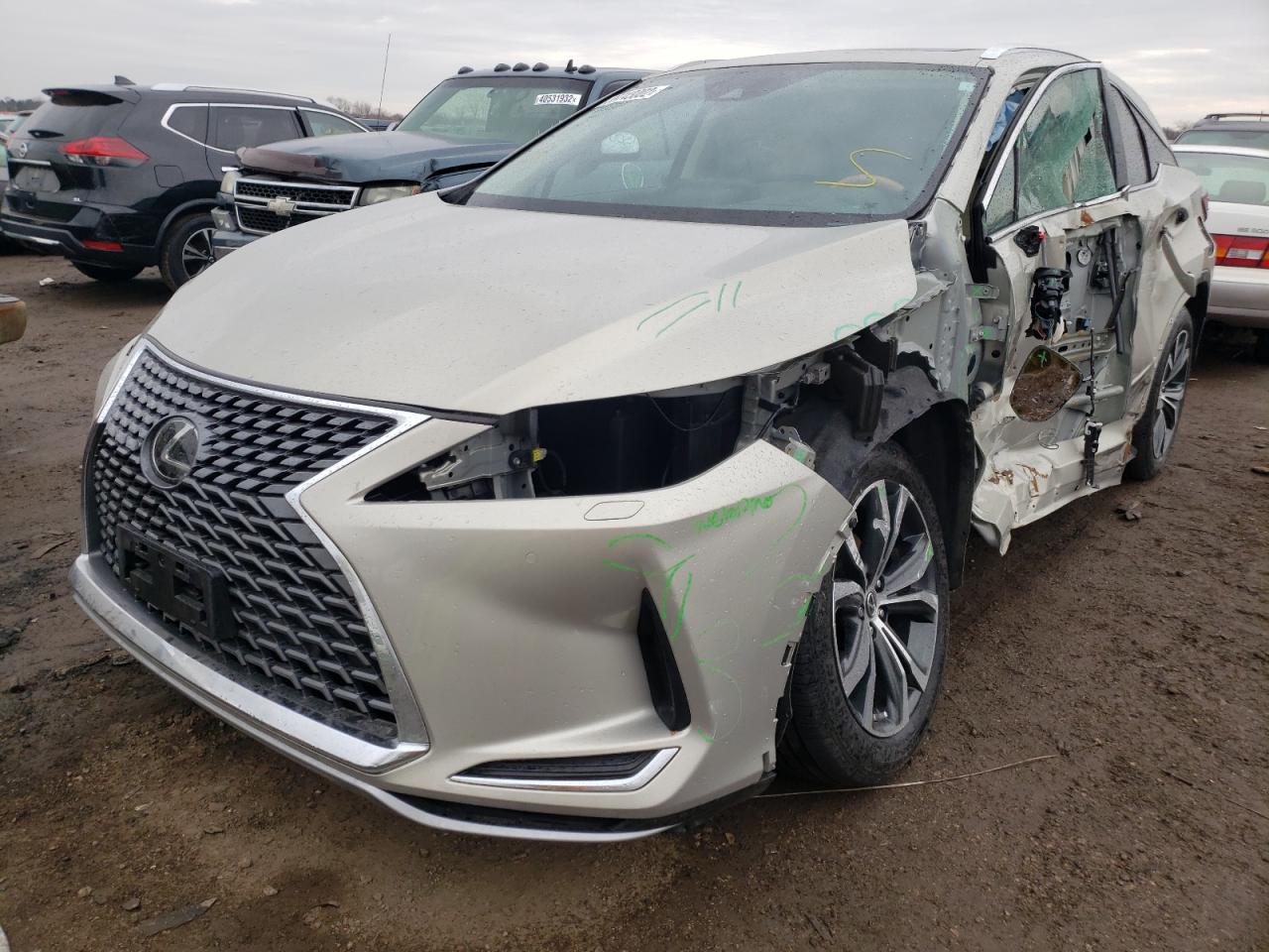 Photo 2 from auction – 2021 LEXUS RX 350 with VIN 2T2HZMDAXMC285350