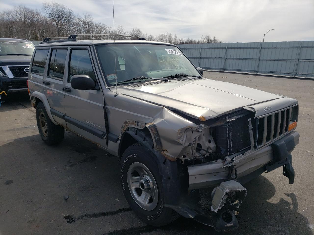 JEEP CHEROKEE S 2000 with VIN 1J4FF48S1YL156283 - Photo from auction