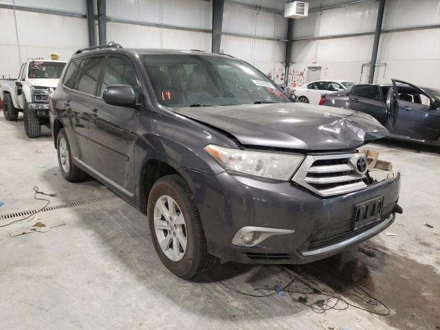 TOYOTA HIGHLANDER 2013 with VIN 5TDBK3EH8DS249359 - Photo from auction