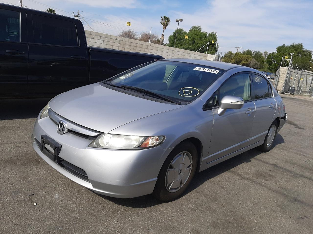 Photo 2 from auction – 2008 HONDA CIVIC HYBR with VIN JHMFA36248S020381