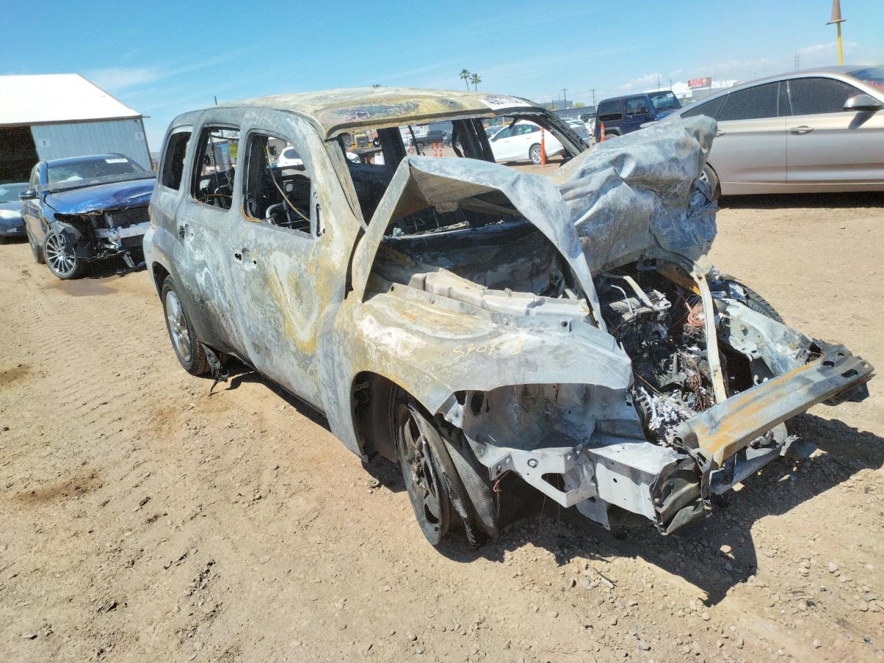 CHEVROLET HHR LT 2010 with VIN 3GNBABDB3AS570718 - Photo from auction