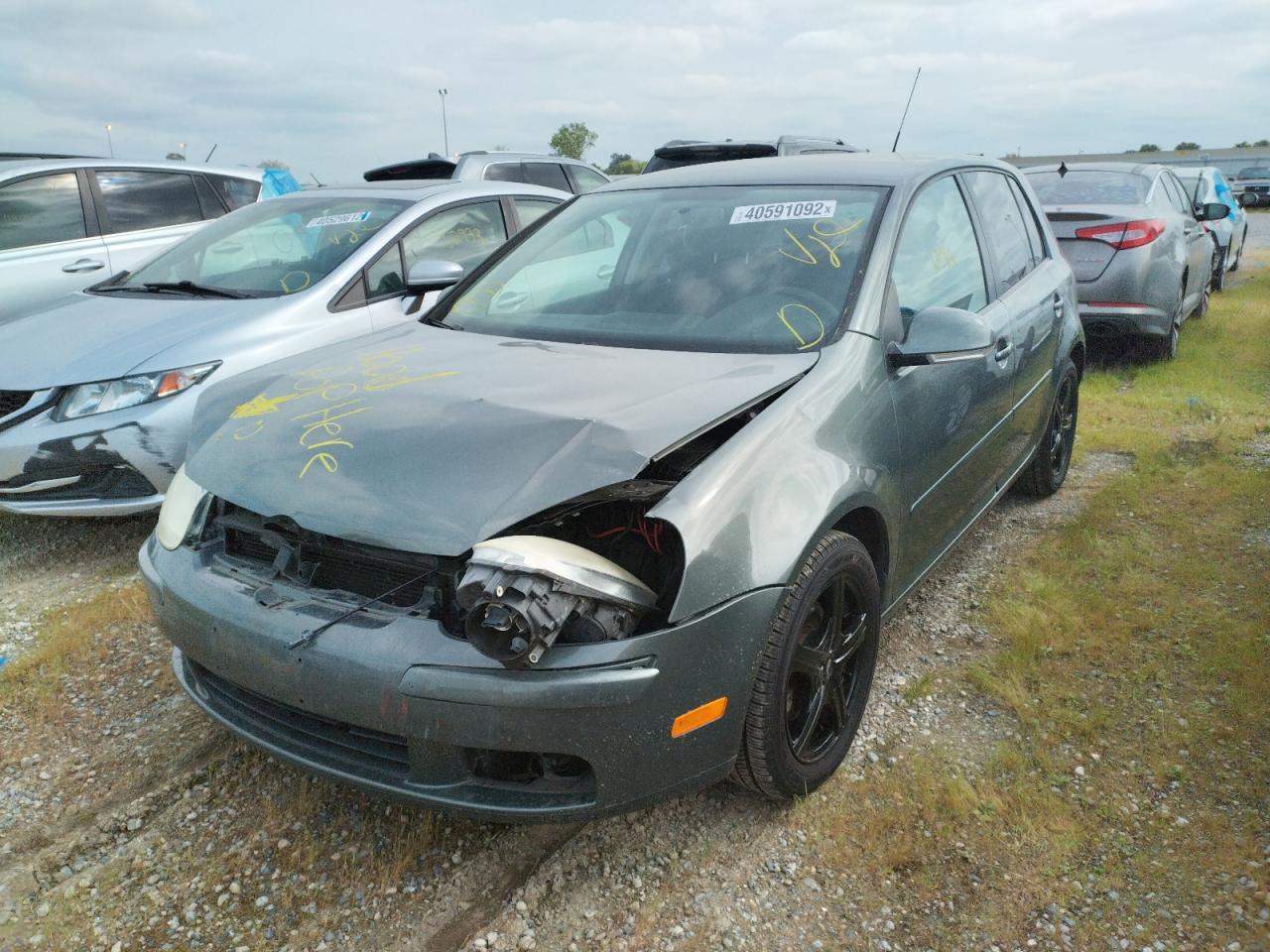 Photo 2 from auction – 2007 VOLKSWAGEN RABBIT with VIN WVWDS71K47W051996