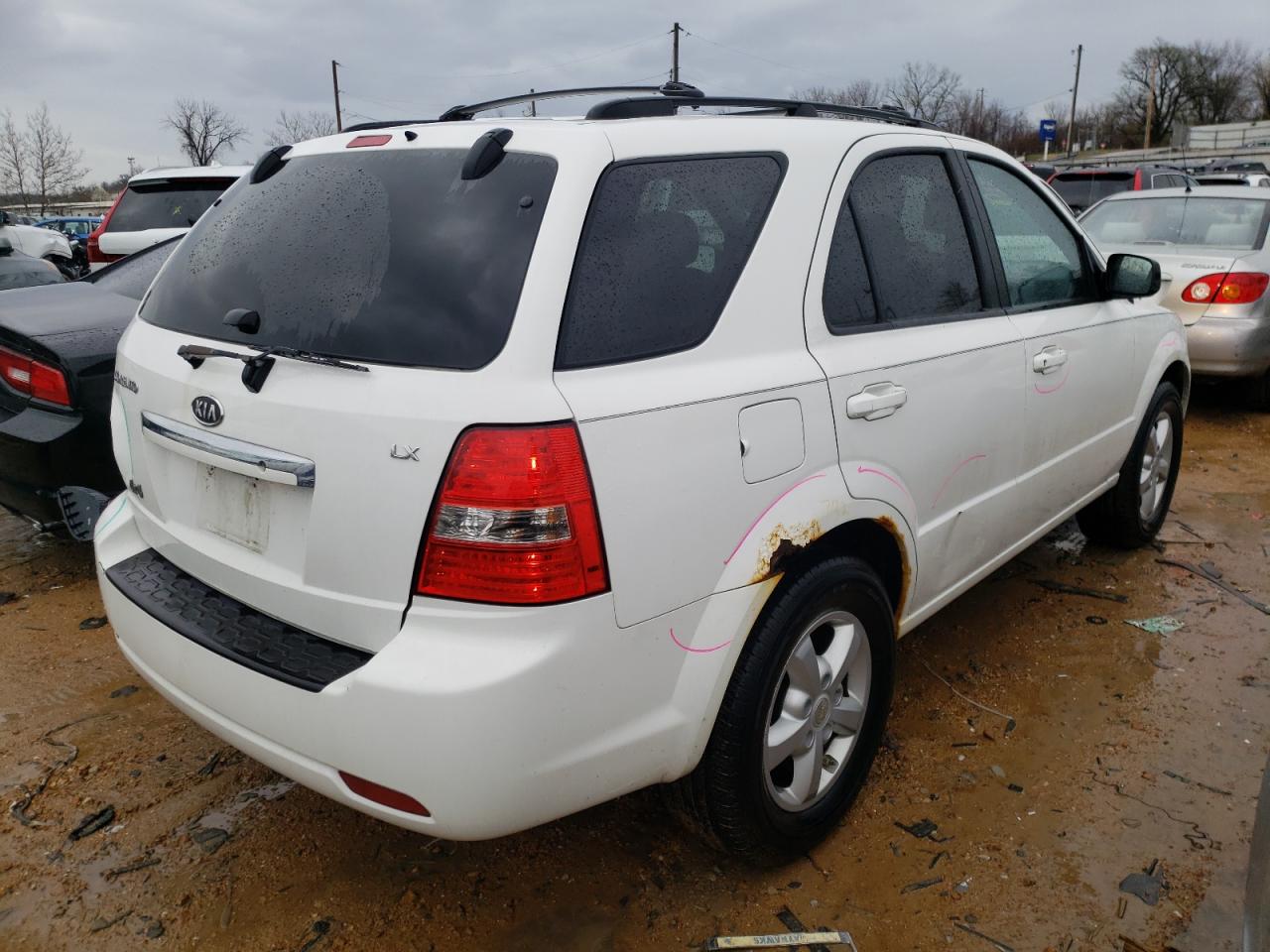 Photo 4 from auction – 2007 KIA SORENTO EX with VIN KNDJC736375683684